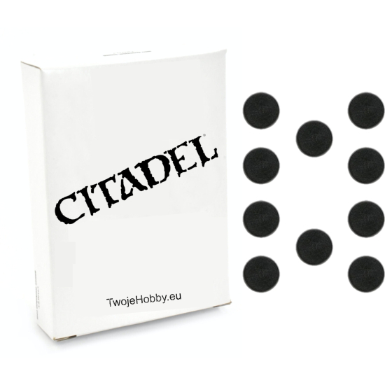 GAMES WORKSHOP Podstawki Citadel 32mm BASES X10
